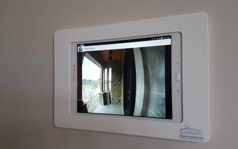 View you cameras and intercoms on any home tablet or smartphone