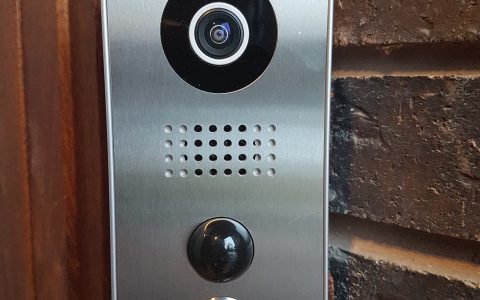 The Doorbird D101 intercom lets you answer the door from anywhere and includes 24/7 camera access, doorbell and door access support.